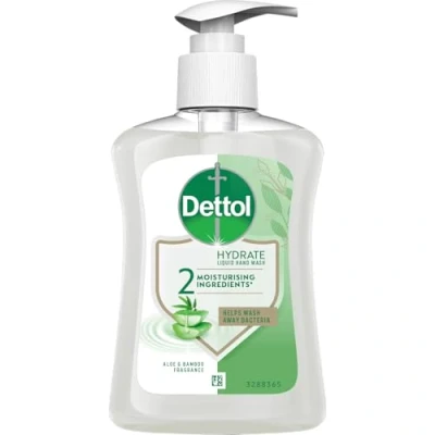 Immagine di Dettol 3028287 250ml Liquid soap 1pc(s) Soaps (Skin, soap, Aloe vera, Anti bacterial, Moisturizing, Vitamin E, 250 ml)