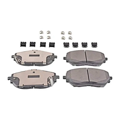Immagine di FEBI BILSTEIN 116400 Kit pastiglie freno Assale anteriore con segnalatore acustico usura materiale di fissaggio montaggio