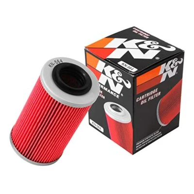 Immagine di K&amp;N Filtro Olio Powersports Cartuccia 56x97mm compatibile con Can Am, Buell (KN 564)
