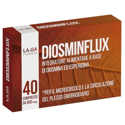 Immagine di Diosmina ed Esperidina 490 mg, Integratore Microcircolo. Per Vene Varicose, Gambe Gonfie, emorroidi e Capillari Rotti. Con Rusco, Ippocastano, Mirtillo, Vite Rossa Flavonoidi. 40 Compresse