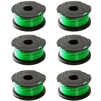 Immagine di Chuancheng 6 Pezzi Bobina di Filo per Black &amp; Decker GL7033 GL8033 GL9035 decespugliatore A6482, Lunghezza m