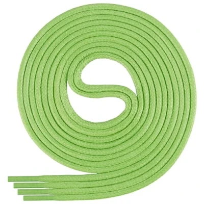 Immagine di Di Ficchiano, lacci cerati premium, rotondi per scarpe eleganti e in pelle, diametro 2 3 mm, lunghezza 45 120 cm, resistenti agli strappi, Adulti (unisex), verde erba, 75 cm