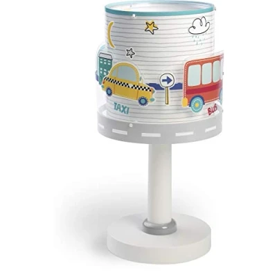 Immagine di Dalber Lampada per Bambini da Comodino Baby Travel Auto e Aerei, Multicolore
