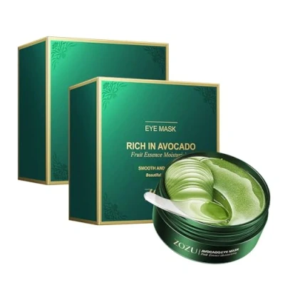 Immagine di Zozu Avocado Eye Mask, Rich in Golden Collagen Mask Patches, Under Patches for Dark Circles and Puffiness (2boxes)