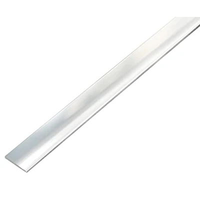 Immagine di Alberts 488369 Barra piatta, autoadesiva, alluminio, design cromo, 1000 x 30 2 mm