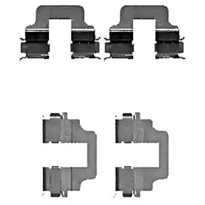 Immagine di DELPHI LX0473 Kit accessori, Pastiglia freno FORD: S Max Mk1, Galaxy Mk2 MPV, MONDEO 4 Turnier, VOLVO: V70 3, JAGUAR: XF Sedan