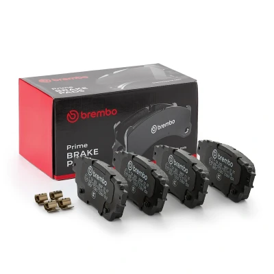 Immagine di BREMBO P 54 063 Kit pastiglie freno con segnalatore acustico usura senza accessori MITSUBISHI: OUTLANDER 3, Eclipse Cross