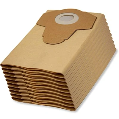 Immagine di Parkside, 10 sacchetti aspirapolvere, 20 L PNTS 1300 C3, Lidl IAN 102791, marrone 906 05, aspirapolvere a secco