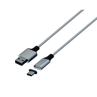 Immagine di Konix Premium Cavo di Ricarica magnetico da 3 m tipo a C per controller Xbox Series XS ad alta velocità Bianco