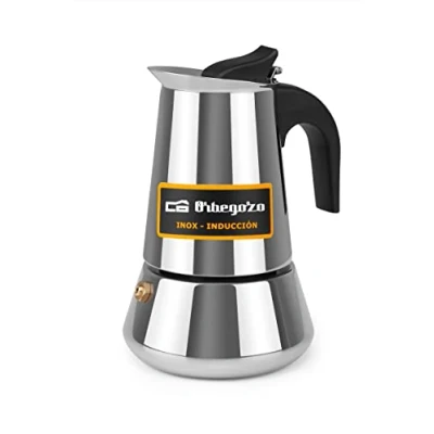 Immagine di Orbegozo Cafetera de Acero Inox KFI 260 2 TAZAS