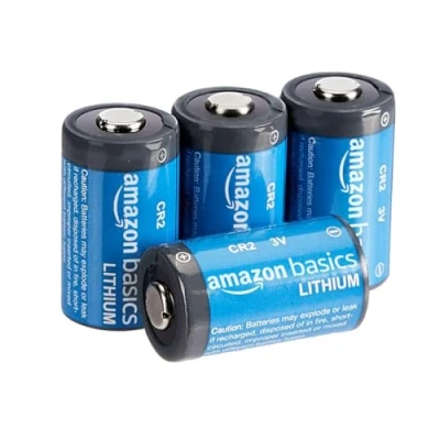 Immagine di Amazon Basics Non Ricaricabile batterie al litio CR2, da 3 V, 4 Unità