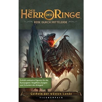 Immagine di Fantasy Flight Games, Il Signore degli Anelli: Viaggio attraverso la Terra di Mezzo flagelli del deserto Terra, Espansione, Gioco esperti, Dungeon Crawler, 1 5 giocatori, Dai 14+ anni, 60 minuti,