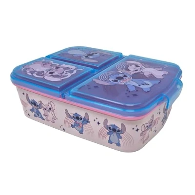 Immagine di Theonoi Contenitore per il pranzo bambini, diversi motivi a scelta, in plastica, senza BPA (Lilo and Stitch)