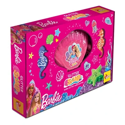 Immagine di Lisciani Giochi Barbie Glitter Sand Shell Combo 350 g, Colore, 91942