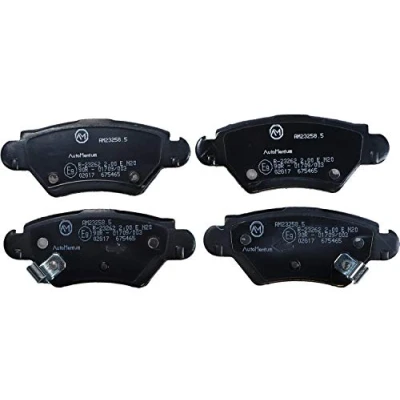 Immagine di AutoMentum AM23258.5 Kit Pastiglie Freno di 4 per OPEL CORSA C (X01) 2000 2009 Assale posteriore e altri veicoli