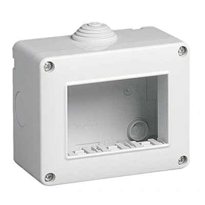 Immagine di CONTENITORE IP40 3M 14803 VIMAR SCATOLA EKON PLANA ARKE&#039;