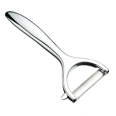 Immagine di KitchenCraft MasterClass Pela Patate a Forma di Y, Acciaio Inossidabile, 7 cm x 15,5 2