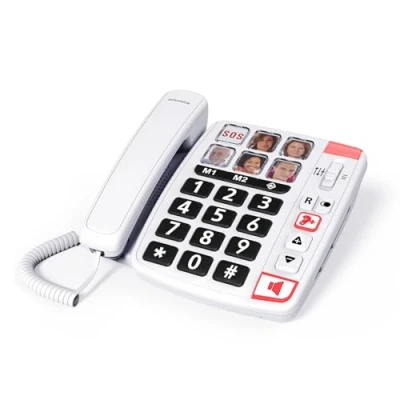 Immagine di SWISSVOICE Xtra 1110 Un schnurgebunden Analog Grosstaste 6 Fototasten INKL. Notruftaste 2 Direktwahl