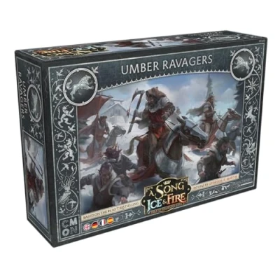 Immagine di CMON, A Song of Ice &amp; Fire Umber Ravagers (cacciatorpediniere di Haus Umber), espansione, Tabletop, 2 giocatori, dai 14+ anni, 45 60 minuti, tedesco, multilingue