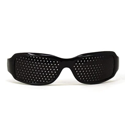 Immagine di NATURALIGHT Occhiali stenopeici Certificati metodo Bates modello Ametista con fori per ginnastica oculare Pinhole Glasses