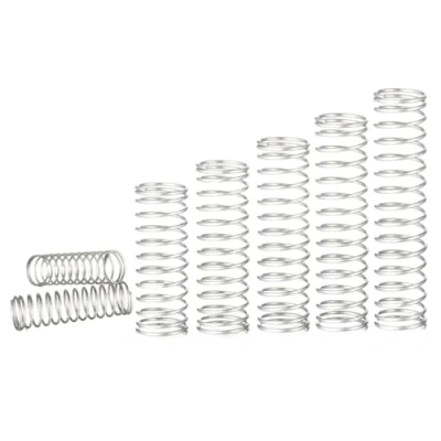 Immagine di Acciaio inossidabile Molla Compressione, 0.3mm Filo Diametro 6mm OD 15mm Libero Lunghezza, Pacchetto di 10