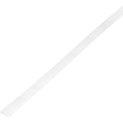 Immagine di TRU COMPONENTS 1571655 CBBOX1221 WT Guaina intrecciata Bianco PET 12 fino a 21 mm 10 m