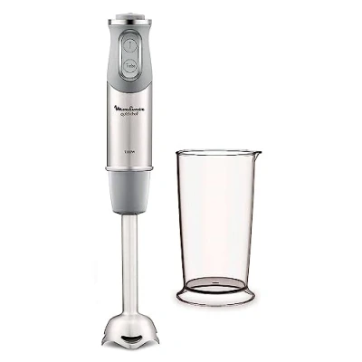 Immagine di Moulinex Frullatore a immersione QuickChef Mixer senza accessori 1 accesorio grigio