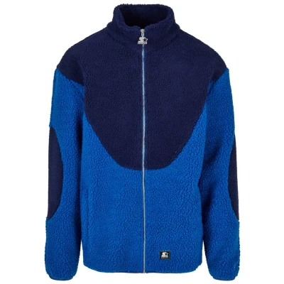 Immagine di Starter Sherpa Giacca in pile, Uomo, Taglia: Small, Cobaltblue darkblue
