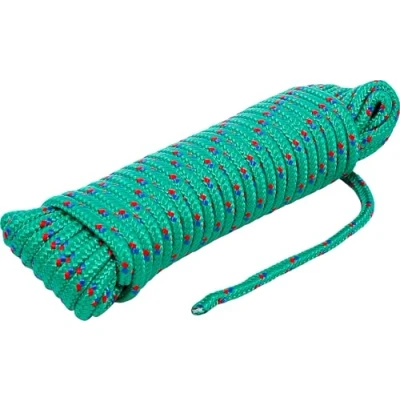 Immagine di BGS Diy 80806 Corda di plastica multiuso, 6 mm x 10 m, colore: Verde