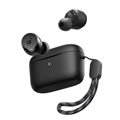 Immagine di soundcore by Anker A20i True Wireless Earbuds, Cuffie Bluetooth senza fili, 5.3, 28 ore, tempo di gioco, impermeabile, 2 microfoni con intelligenza artificiale, utilizzabili singolarmente