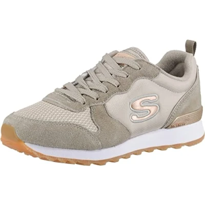 Immagine di Skechers Sneakers basse, Donna, Taglia: 39.5, Taupe Pelle e tessuto