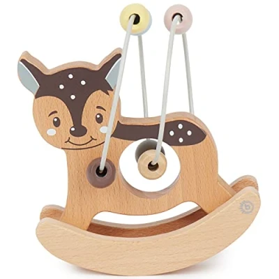 Immagine di BIECO Gioco Labirinto Bambini Palline Legno hape tracciato in per
