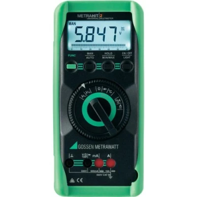 Immagine di Gossen Metrawatt METRAHIT 2+ Multimetro portatile Calibrato (DAkkS) digitale CAT III 600 V Display (Counts): 6000