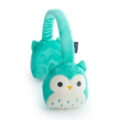 Immagine di WONDEE SQUISMALLOWS Cuffie in morbido e peluche per ragazze ragazzi Regali originali ragazze/ragazzi 7, 8, 9, 10, 11, 12, 13, 14, 15 anni, bambini senza fili Bluetooth