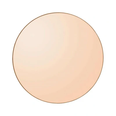 Immagine di AYTM Specchio Circum, ambra, Ø 70 cm, vetro, legno MDF