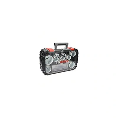 Immagine di Bosch Accessories Lochsägenset Progr.WM/Univers. 14tlg.11 LS Ø20 76mm+Adap+2xZB 2608594192 KIT seghe a tazza 14 parti Cobalto 1