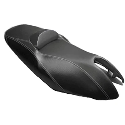 Immagine di one by Camamoto cod. 77662004 copertura fodero copri sella antiscivolo + schienalino di colore nero compatibile con yamaha t max 500 anno dal 2001 2007
