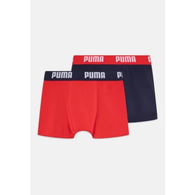 Immagine di Puma BOYS Everyday Basic 2 PACK Culotte per bambini, Taglia: 134 140, Red/navy