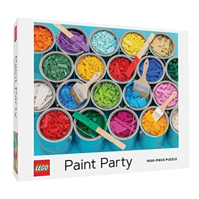 Immagine di Chronicle Books 79704 Lego Paint Party Puzzle, One Size