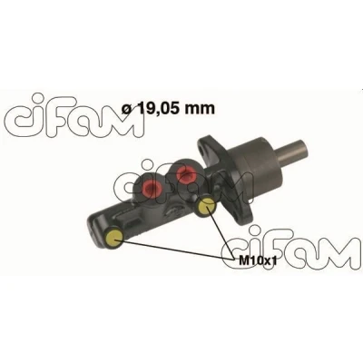 Immagine di Cifam 202 583 Cilindro maestro comando freno