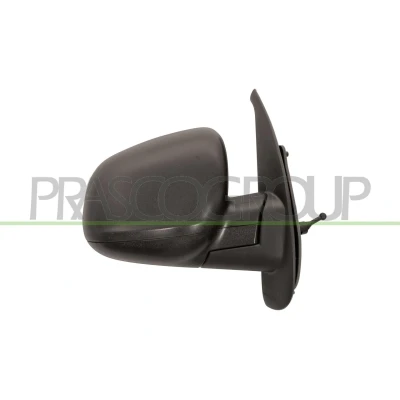 Immagine di Specchio retrovisore esterno Prasco RN9217003 Dx nero Regolazione:comando cavo flessibile, senza tinta, asferico RENAULT: Kangoo II Express