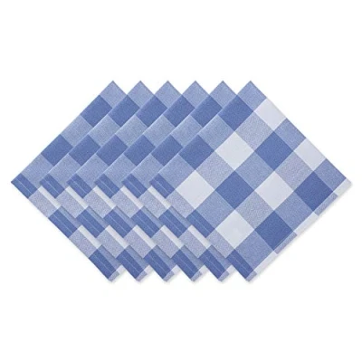 Immagine di DII Tavolo classico, Cotone, Stonewash Blu, Set Tovaglioli, 20x20