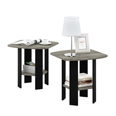 Immagine di Furinno Simple Design Tavolino, rovere francese, set di 2