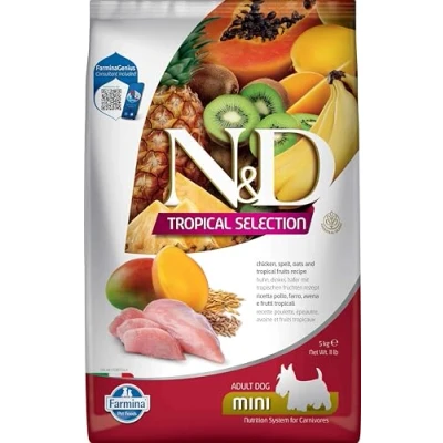 Immagine di FARMINA ND Dog Tropical Selection Mini pollo 5 kg