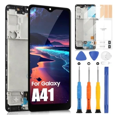 Immagine di per Samsung Galaxy A41 LCD Display, SM A415F/DSN, A415F/DSM, A415F, A415F/DS, SCV48, SC 41A 6,1&quot; Schermo Touchscreen Digitazer Assembly con Strumenti