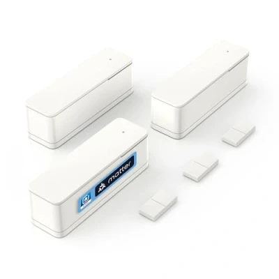 Immagine di Bosch Smart Home contatto porte/finestre II [+M], sensore intelligente per riscaldamento ad alta efficienza,allarme antintrusione utilizzabile con sistemi o Matter di altri produttori