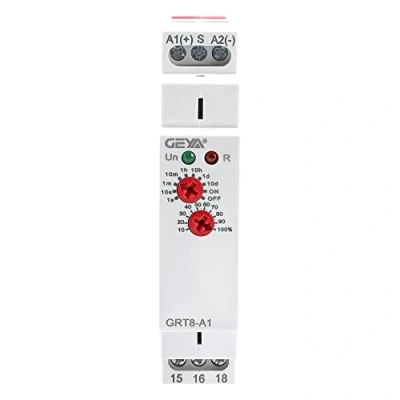 Immagine di GEYA ritardo Accendere Relè temporizzato a funzione singola 1SPDT 16A di elettronico(GRT8 A1,AC/DC12V 240V)