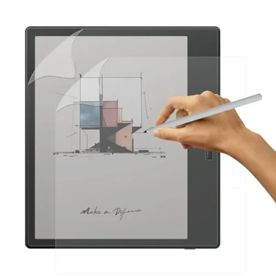 Immagine di SUEEWE [2 Pezzi] Effetto Carta Pellicola per BOOX Go Color 7&quot; 2024, Feel Like Opaca Paper in PET Disegnare Schizzi Scrittura