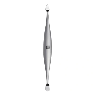 Immagine di ZWILLING Spingi cuticole (pulitore per unghie, strumento doppio, adatto unghie naturali e artificiali), premium, argento, 125 mm