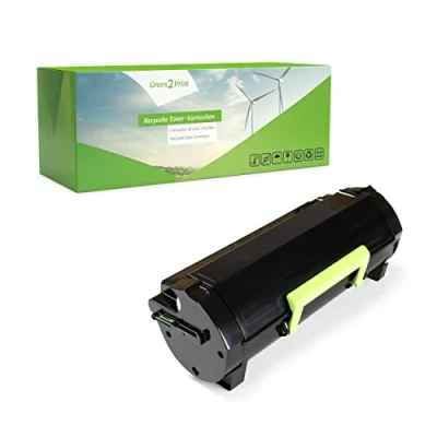 Immagine di Green2Print Toner nero 2500 pagine sostituisce Lexmark 51B00A0, 51B2000 per MS317DN, MS417DN, MS517DN, MS617DN, MX317DN, MX417DN, MX517DE, MX617DE